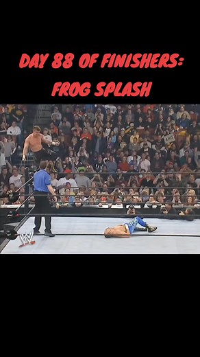 Day 88 | Eddie Guerrero's Frog Splash #wwe #fyp #foryou #wrestling #wcw #eddieguerrero #wrestletok #fy #finisher