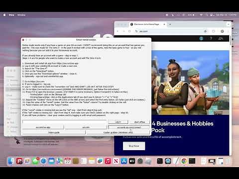 Sims 4 remid error,how to play online with anadius DLC unlocker for mac on google chrome