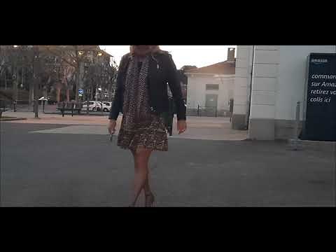 Crossdresser talons et collants