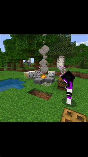 Easy Underground AFK Fish Farm tutorial in minecraft. #minecraftshorts