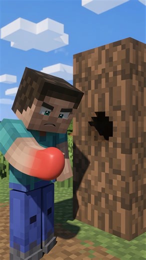 What If Punching Blocks In Minecraft Hurt You?