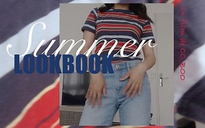Summer Lookbook|155小个子的夏日轻复古穿搭分享