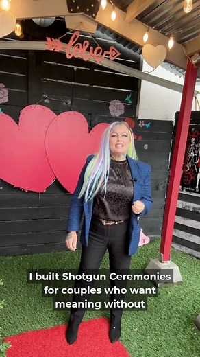 15 reactions · 7 comments | Tiny wedding. Big heart. Legal ceremony, your vibe, zero stress. Shotgun Ceremonies is a tiny pink shipping container chapel and a covered outdoor gazebo wedding/elopement venue in Georgetown. Couples have been choosing us for over 15 years and get married here for the for the experience, not the extras. Book online! | Shotgun Ceremonies | Facebook