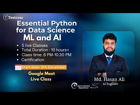 Essential Python for Data Science, ML & AI Day 4