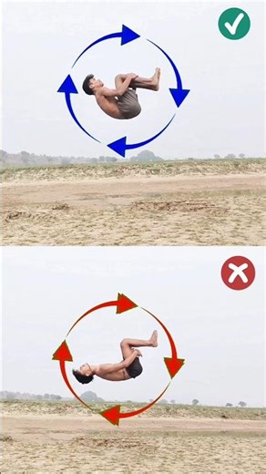 Round-off back flip ❌ Common Mistakes #stunt ​ #tutorials​ #gymnast​ #shortvideo​ #ligerflipper0x