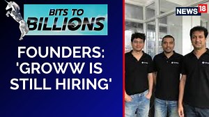 'Groww is still hiring...Lot of people get to do things in Groww that they will do in 10 years in other places' Neeraj Singh and Ishan Bansal (@ishanishu), Co-founders of @_groww in conversation with @chandrarsrikant on #BitsToBillions | News18 | Facebook