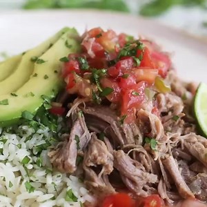 https://www.skinnytaste.com/instant-pot-garlicky-cuban-pork/ This Cuban pulled pork is made with tender shredded pork, marinated in garlic, cumin and citrus and cooked in the pressure cooker or Instant Pot. | Skinnytaste