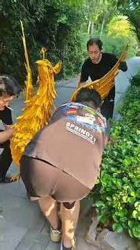 Handcrafted Golden Phoenix Scenic Spot Check-in Cultural Tourism
