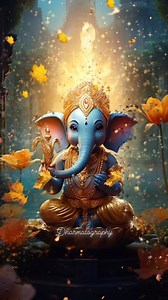 Ganpatti Bappa ……… Delve into the Enchanting World of Ganesha - The Revered Hindu Elephant God of Success, Wisdom, and Prosperity. Unravel the Iconic Features, Symbolism, and Spiritual Significance of Ganesha, the Remover of Obstacles and Patron of Arts, Sciences, and Intellect. Gain Insight into Ganesha’s Broken Tusk, Big Belly, and Four Arms that Represent Sacrifice, Digestion of Life’s Experiences, and Omnipresence. Explore the Mystique of Ganesha with this Comprehensive Description. #Ganesha