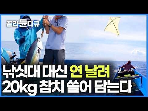 How to Catch 20kg Giant Tuna Flying Kites Without Any Live Bait #PICKDOCU