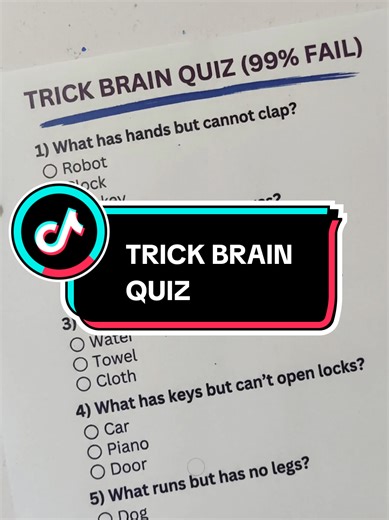 Trick Brain Quiz (99�IL) -Can you get 7/4? #quiz #trick #trickbrain #clock #quiztime