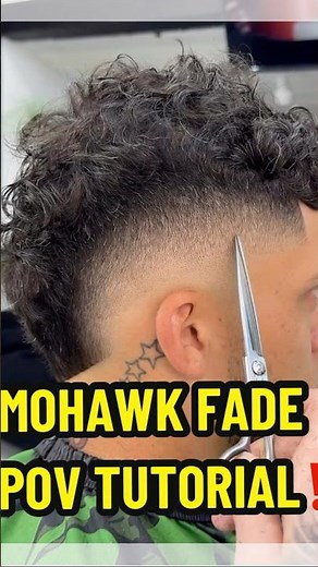 MOHAWK BURST FADE - Barber Haircut Tutorial 💈✨ STEP BY STEP 📚 Comment “LEARN” for FULL TUTORIAL 🔥