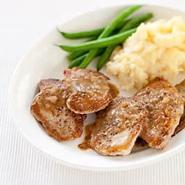 Sautéed Pork Cutlets with Mustard-Cider Sauce | America's Test Kitchen