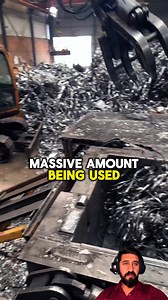 161K views · 537 reactions | How to squash iron scrape using heavy machinery #ironscrap #shorts #factorywork #shortsviral #machinerywork | Hilarity Hub | Facebook