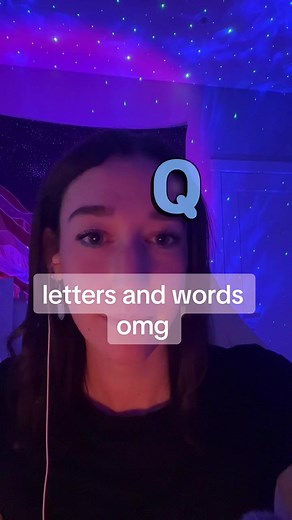 letters and words omg! #asmr