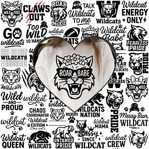 Wildcat Svg Png Bundle, Wildcat Mascot Svg, Wildcats PNG, Wildcat School Spirit SVG, Wildcat Shirt Svg, Wildcats Silhouette, Wildcats Cricut - Etsy