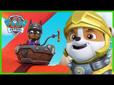 Rescue Knights Broken Bridge Rescue 🐉- PAW Patrol Rescue Episode - Cartoons for Kids!