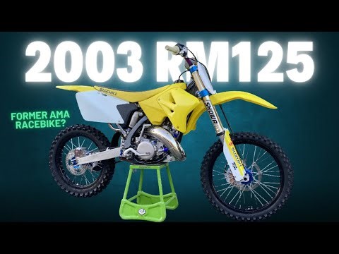 Reviving a Tired 2003 RM125 Suzuki Timelapse Full Rebuild