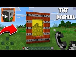 Never Dont LIGHT this TNT PORTAL in Craftsman Building Craft !!!