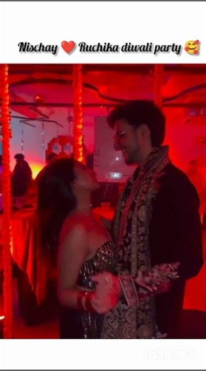 Nischay ❤️ Ruchika first Diwali 🥰#triggeredinsaan #ruchikarathore #shortsfeed #shorts #viralvideo
