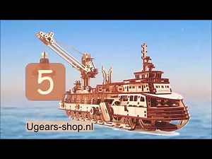 Onderzoeksschip montage video door Ben Kort UGears NL