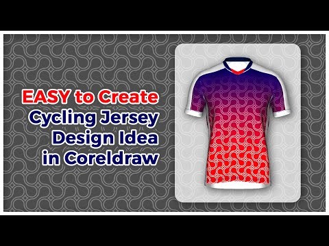 Easy to Create - How to Make Cycling Jersey Design in Coreldraw
