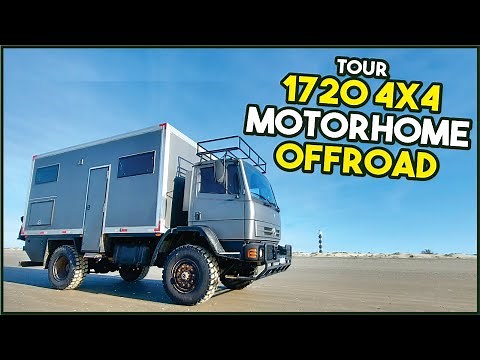 MB 1720 4x4 Infraero Motorhome OffRoad - Tour 15
