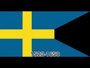 Historical flags of Sweden🇸🇪