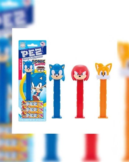 Pez – Sonic the Hedgehog toy with candy