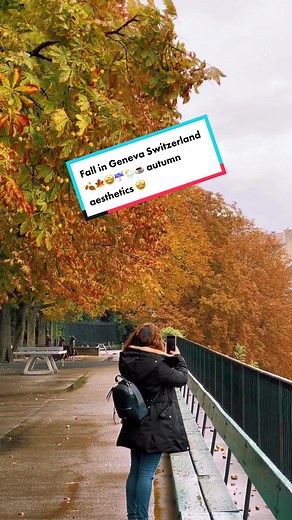 Exploring Autumn Vibes in Geneva, Switzerland