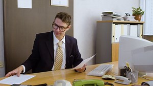 Free stock video - Vintage office.