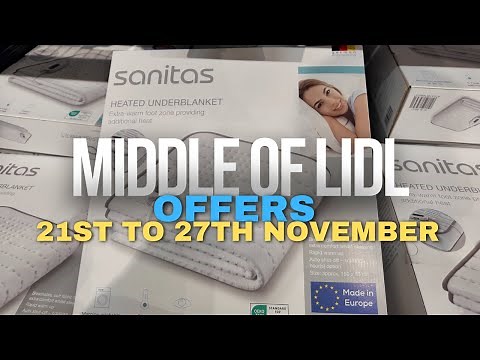 Middle of Lidl Offers This Week - 21st to 27th November [4K]