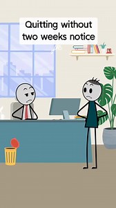 Quitting without two weeks notice #fyp #animation #manager #job | Jackimation