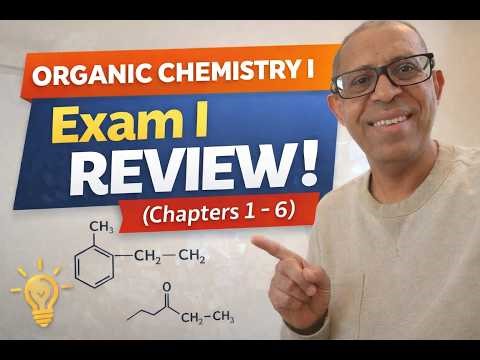 It is exam time! Test I. Pass Organic Chemistry Exam 1 | Complete Answer Key & Problem Solutions