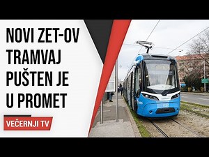 Novi ZET-ov tramvaj pušten je u promet: Evo na kojoj će liniji voziti