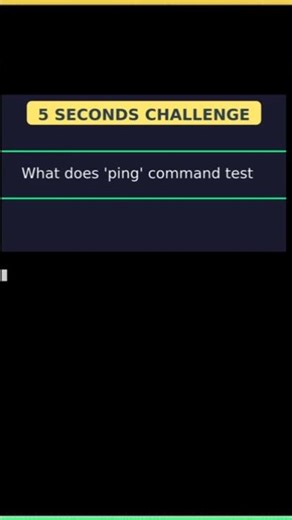 🔁 ping command usage