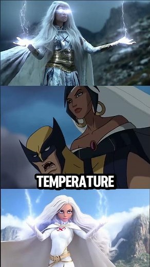 Storm - Weather Manipulation #marvel #storm #x-men