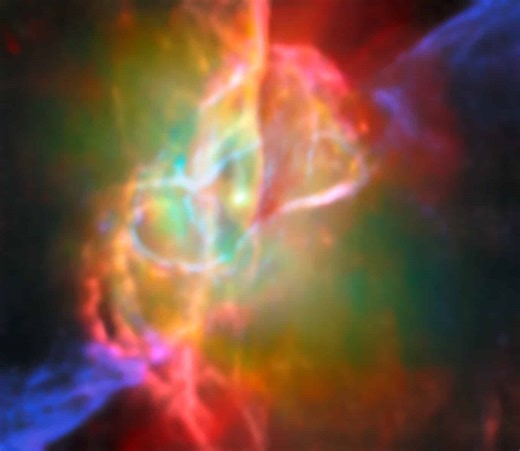 James Webb Telescope Sees Life-Like Molecules Taking Shape In The 'Bug Nebula’s' Final Breath