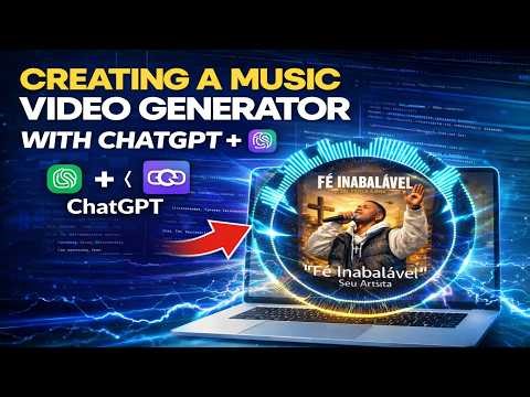 CREATING A MUSIC VIDEO GENERATOR WITH CHATGPT + CODEX