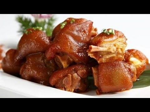 Pig trotters recipe||How to cook pig feet