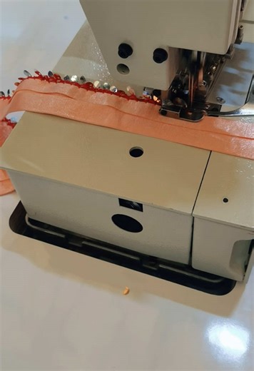 Zigzag Sewing Machine and Bead Embroidery Techniques