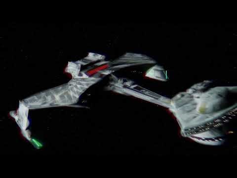 Klingon Battlecruiser - Decloaking Test 2