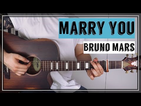 Marry You - Bruno Mars | Guitar Tutorial/Lesson | Easy How To Play (Chords)
