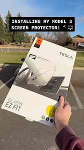 122K views · 304 reactions | I got the screen protector in case I drop my Tesla #tesla #model3 #teslamodel3 #explore #model3performance #spigen #screenprotector #teslascreen #teslaaccessories | Tesla Flex | Facebook