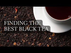 Tasting 4 Different Black Teas to Find the Best