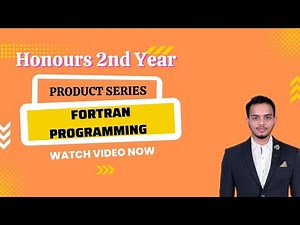 Product Series - Fortran Programming