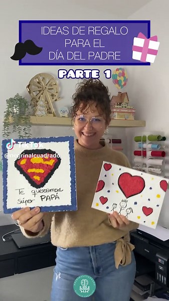 Crear un lienzo original para regalar en el Día del Padre