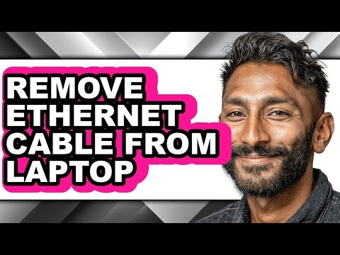 How to Remove Ethernet Cable from Laptop (easy Method)