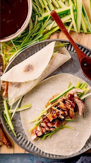 Full Recipe Here👇 EP8 - Air Fryer Crispy Duck and Pancakes
