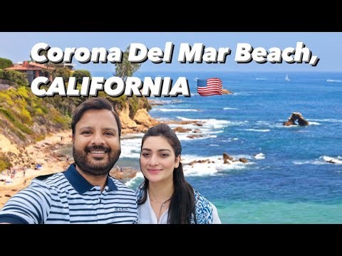 Corona Del Mar in Newport Beach, California USA - Scenic Tour & Guide